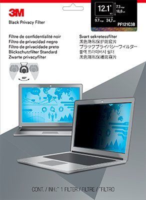 Экран защиты информации для ноутбуков 3M черный