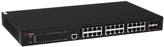 QTECH QSW-3310-28TX-AC-AC | Ethernet коммутатор доступа уровня L3