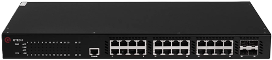 QTECH QSW-3310-28TX-POE-AC | Ethernet коммутатор доступа уровня L3