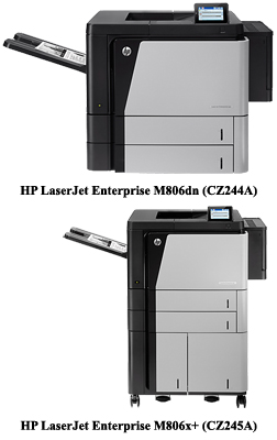 HP LaserJet Enterprise M806