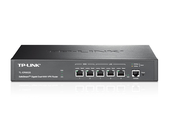 TP-Link SafeStream TL-ER6020 гигабитный VPN-маршрутизатор с 2 портами WAN